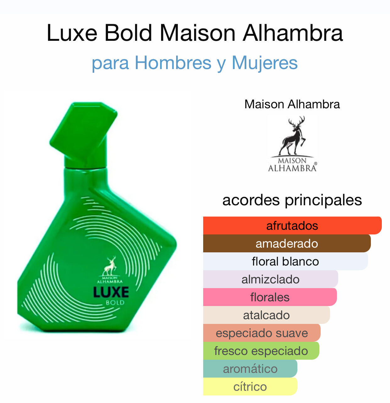 Maison Alhambra Luxe Bold Eau de Parfum 100 ml Unisex