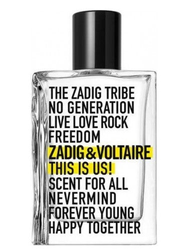 Zadig & Voltaire This is Us! Eau de Toilette 100 ml Promocional